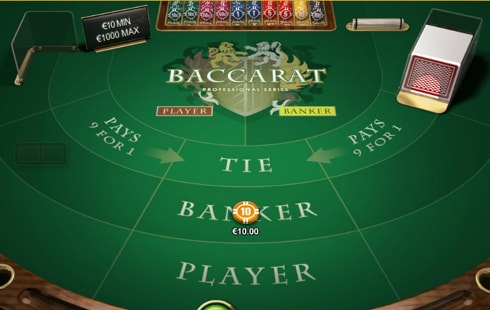 Baccarat Game View