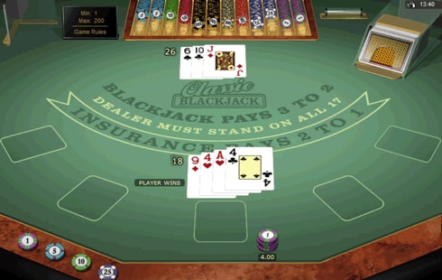 Blackjack Game View