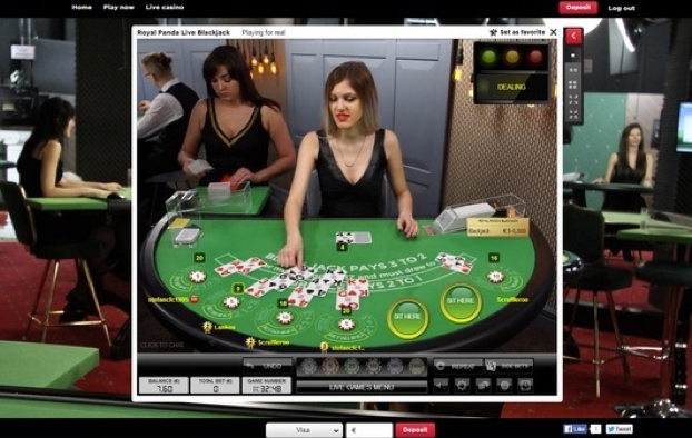 royal-panda - Live Dealer Table